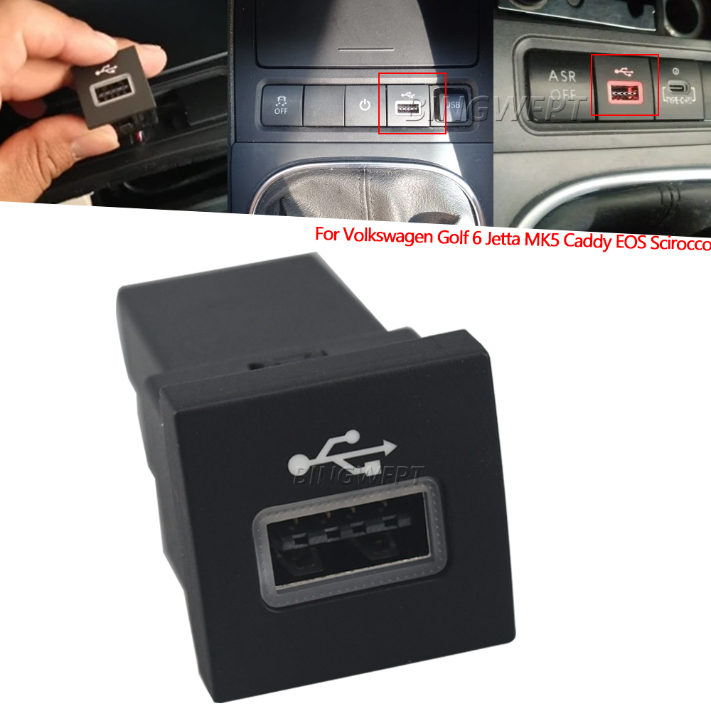 Audio Music Interface - For Volkswagen Golf 6 Jetta MK5