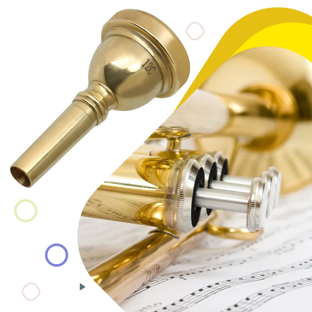 Trombone Mouthpiece - 12C Alto Trombone Mouthpiece Copper Alloy