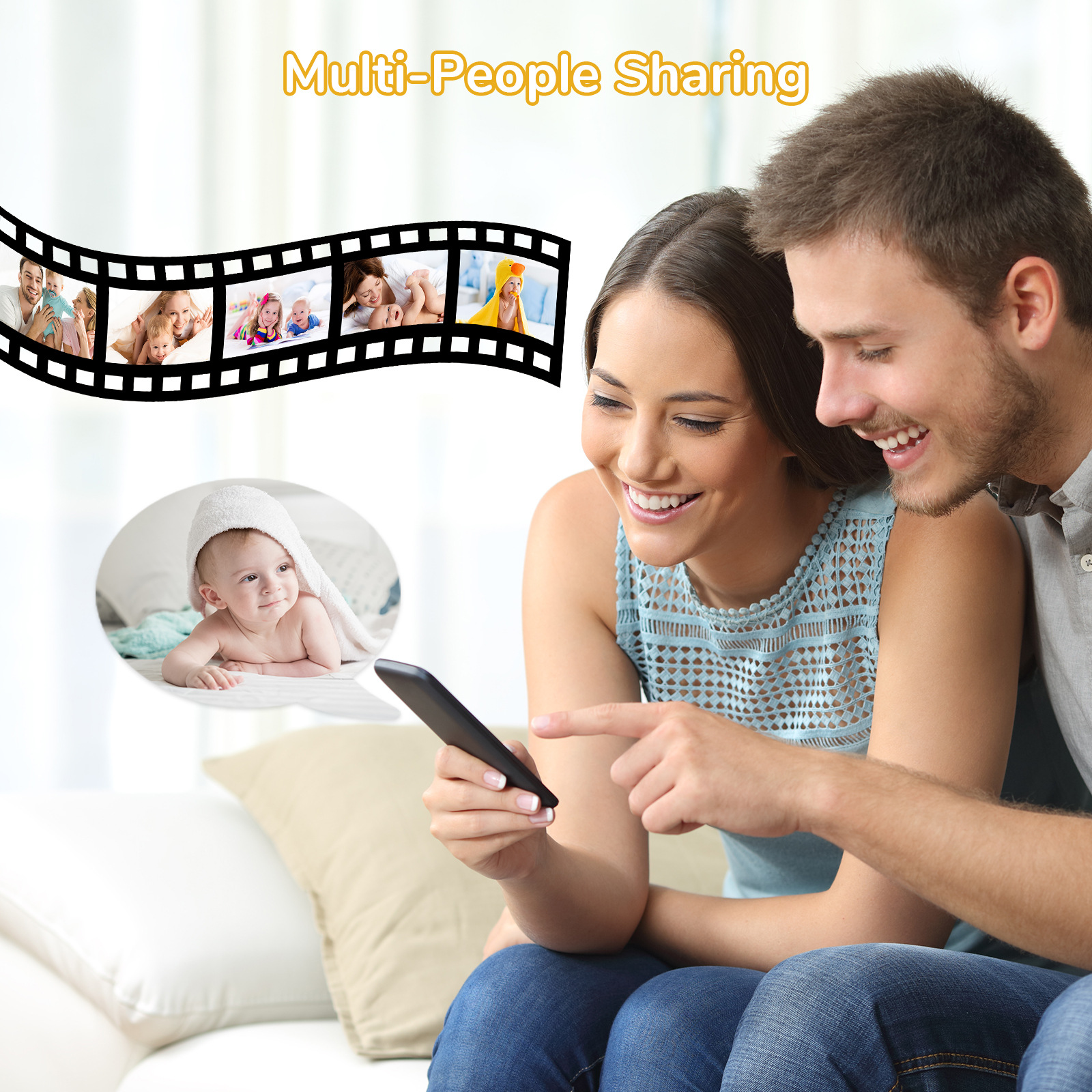VB803 PRO Baby Monitor with 2p - Audio Music To Video avaliação e preço