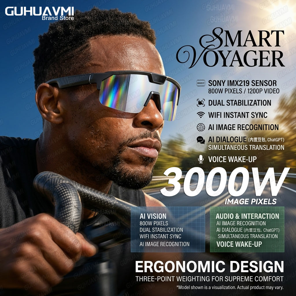 Photochromic Smart Glasses 120 - Audio Music To Video avaliação e preço