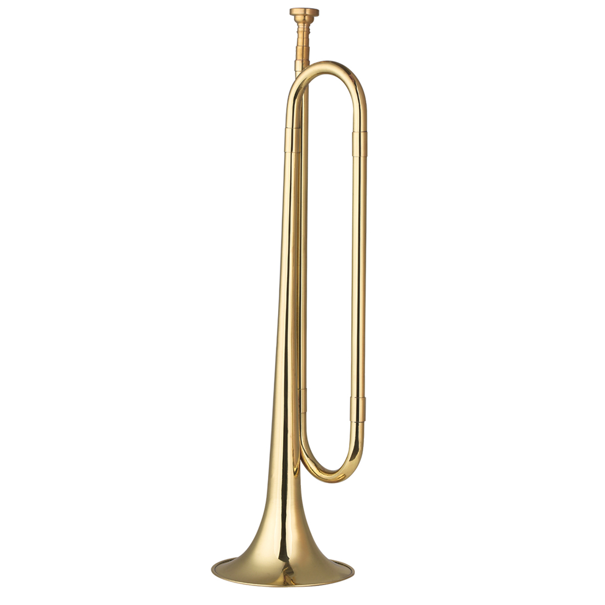 Brass C Bugle Call Gold-Plated - Trombone Mouthpiece avaliação e preço