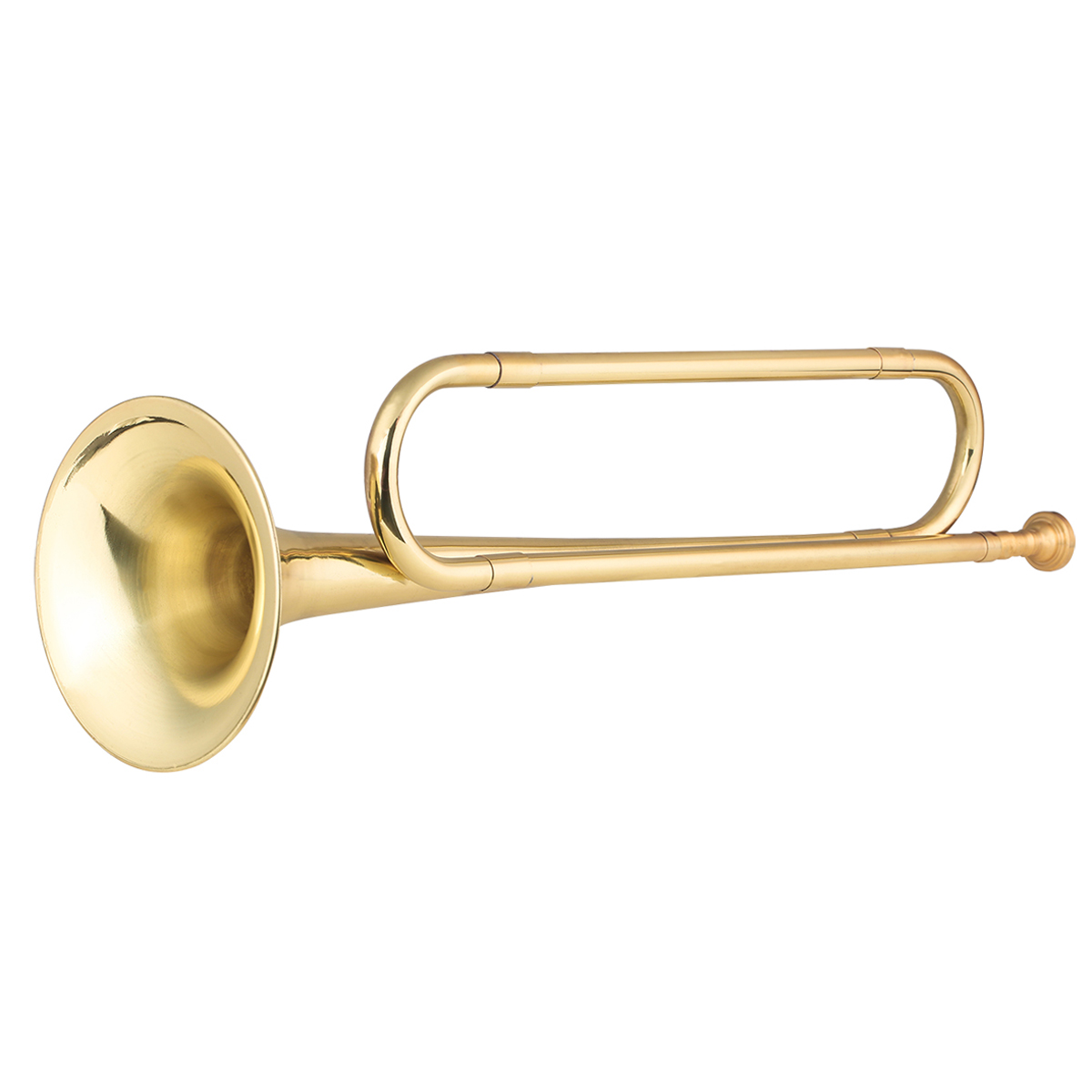 Brass C Bugle Call Gold-Plated - Trombone Mouthpiece avaliação e preço