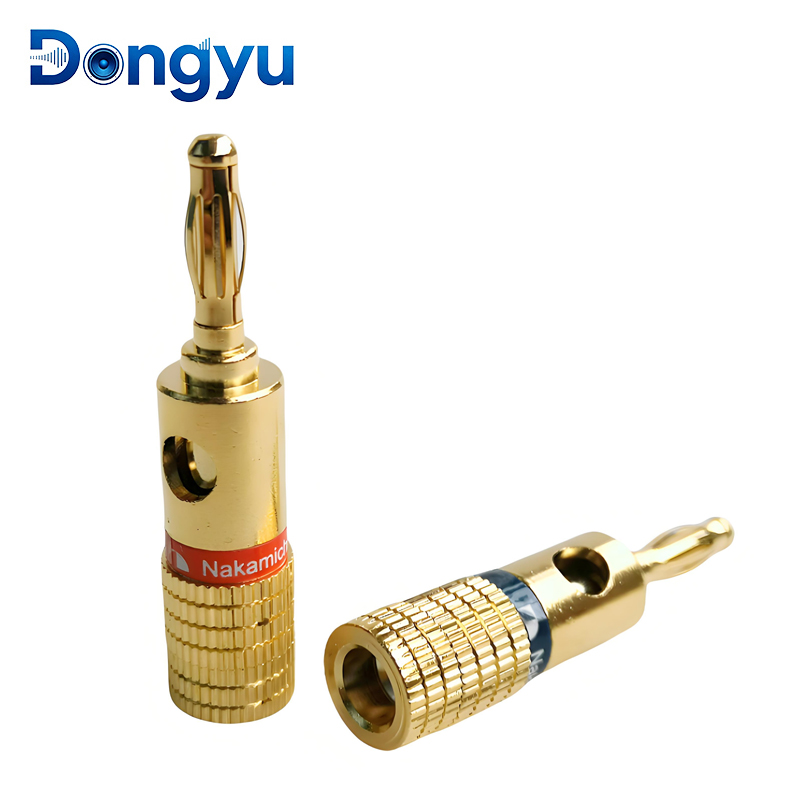 4MM Nakamichi Banana Connector - Audio Music To Video avaliação e preço