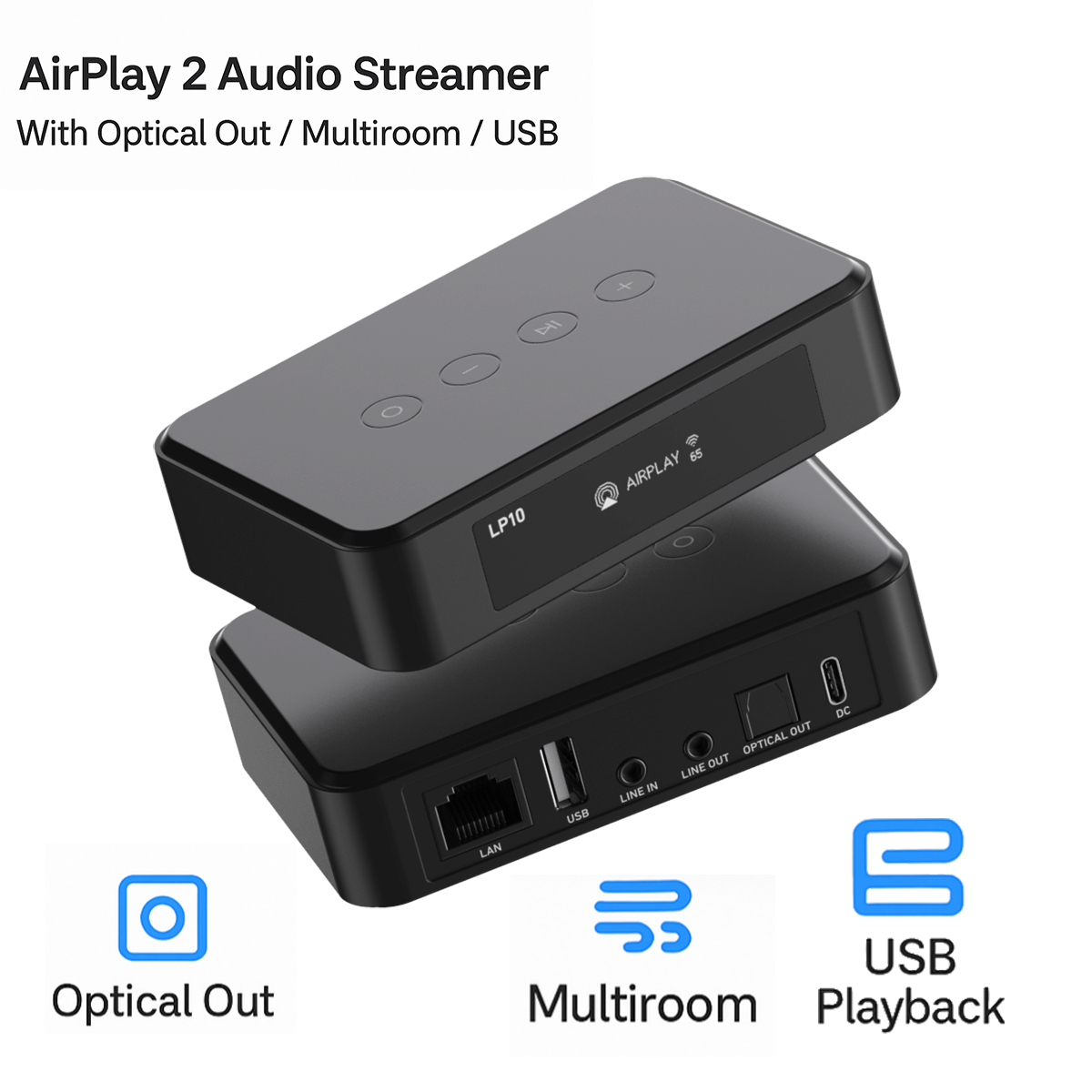 Arylic LP10 HiFi Music Streame - Audio Music Google avaliação e preço