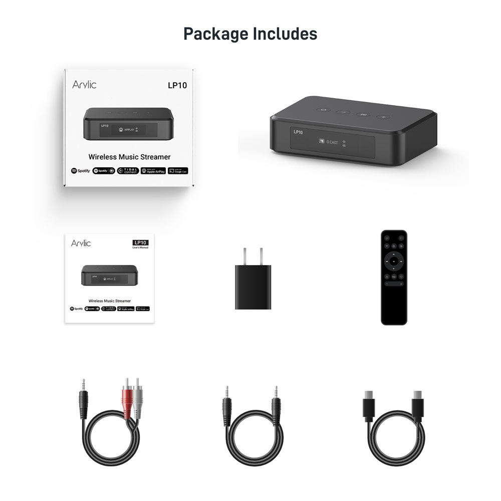 Arylic LP10 HiFi Music Streame - Audio Music Google avaliação e preço