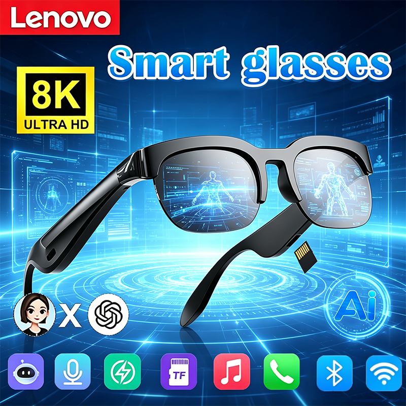 Lenovo BT Smart Audio Glasses  - Audio Music To Video avaliação e preço
