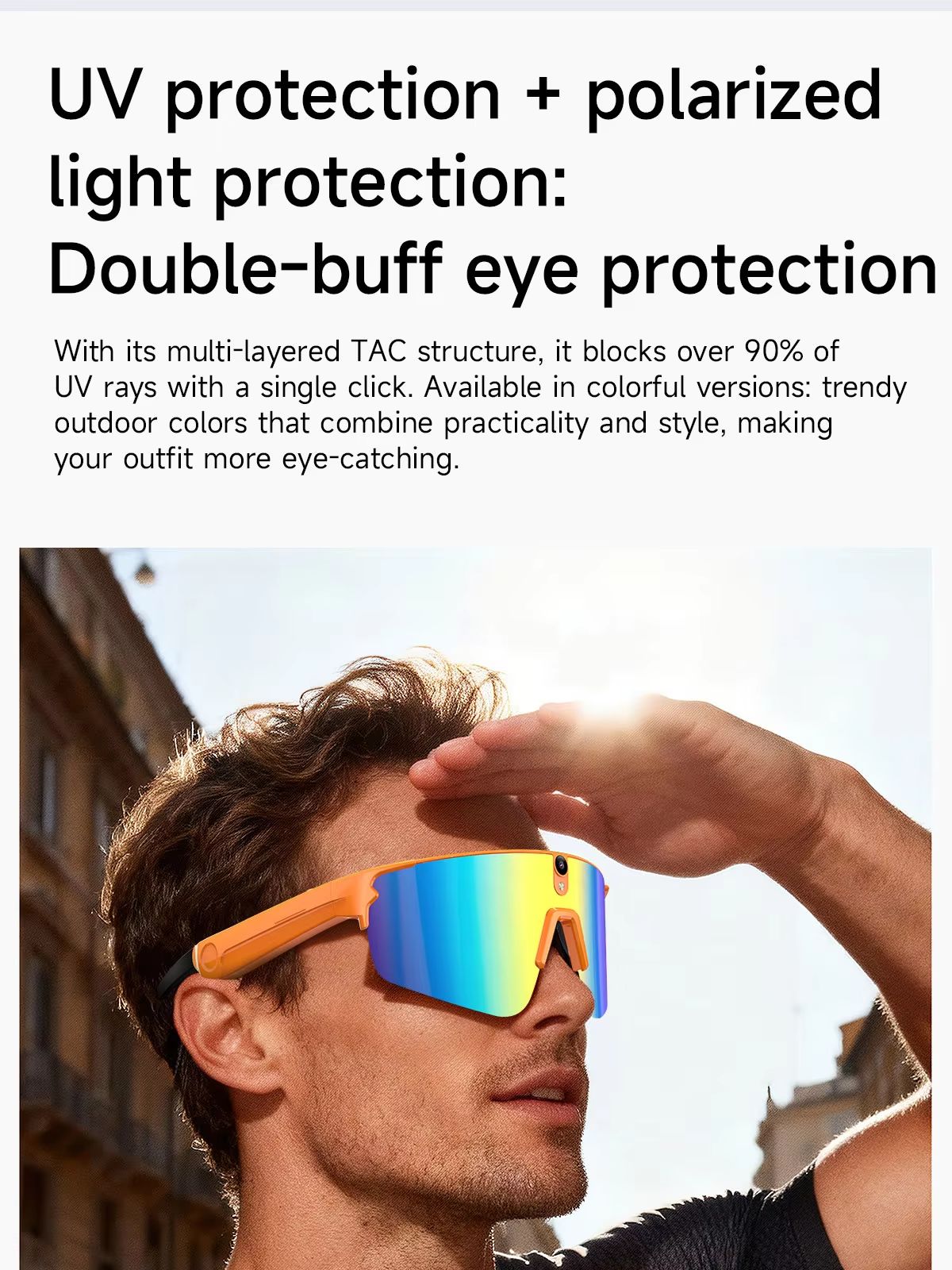 L805 AI Smart Glasses With 800 - Audio Music To Video avaliação e preço