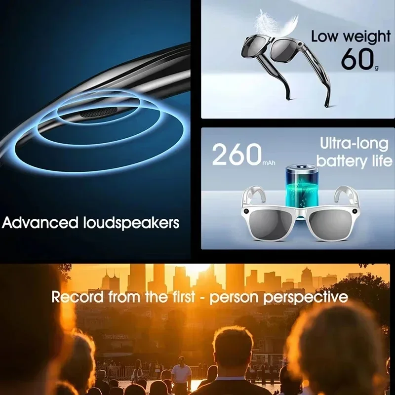 Lenovo 8K Vision AI Eyeglasses - Audio Music To Video avaliação e preço