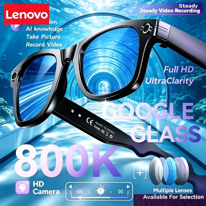 Lenovo 8K Vision AI Eyeglasses - Audio Music To Video avaliação e preço