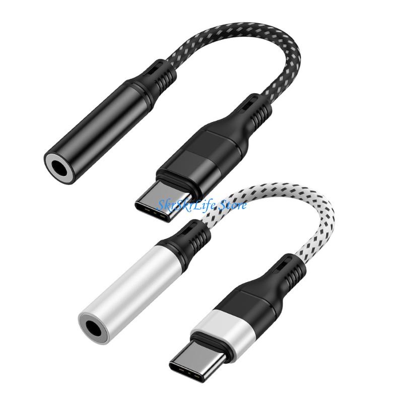 E65E USB C To 3.5mm Audios Cab - Audio Music Quality Enhancer avaliação e preço