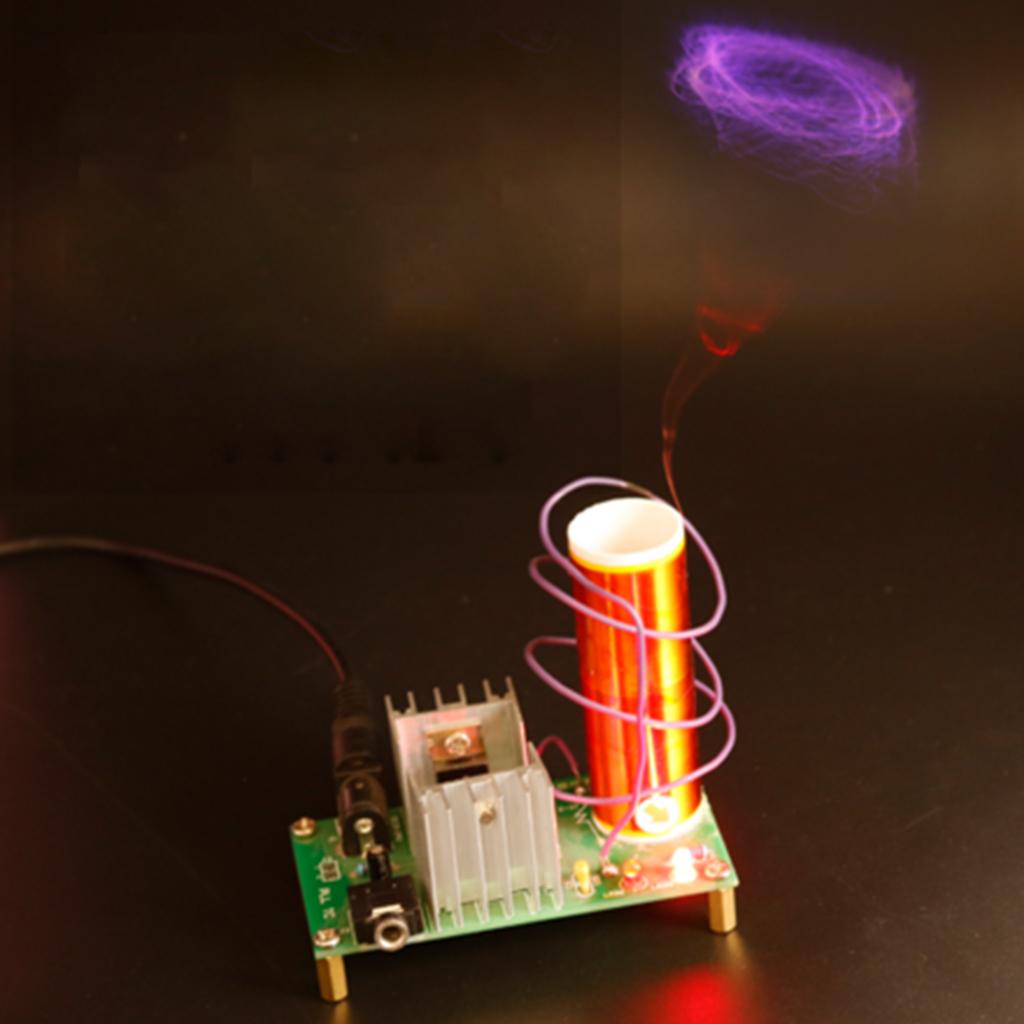 Small Musical Tesla Coil Plasm - Audio Music Light avaliação e preço