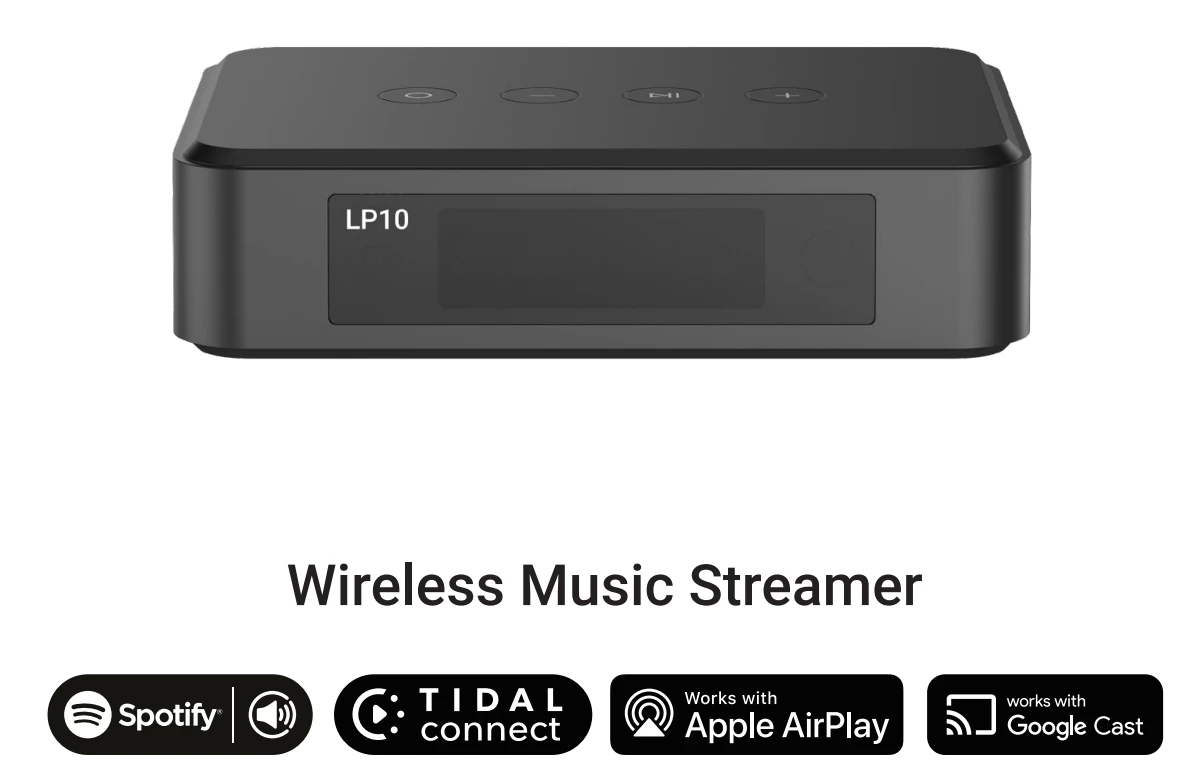 LP10 AirPlay2 Google Cast Wire - Audio Music Google avaliação e preço