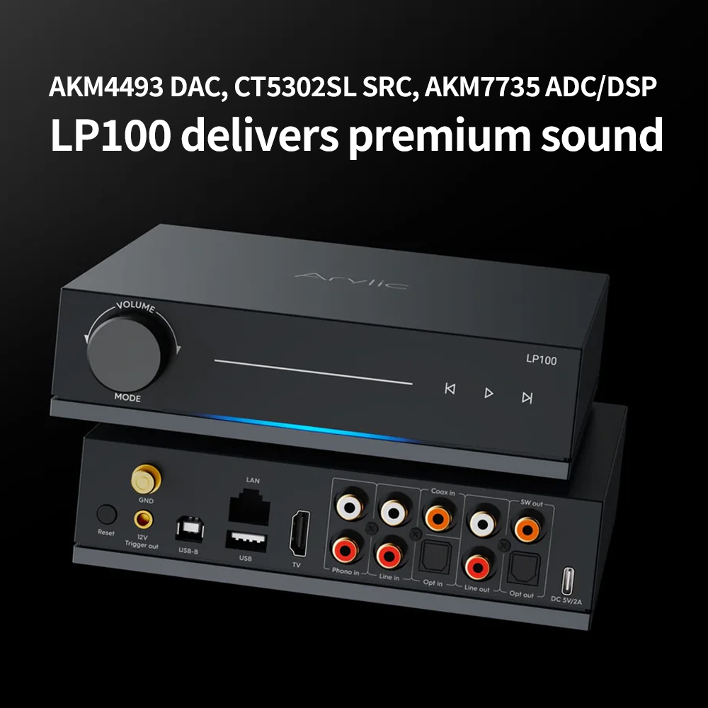 Arylic LP100 Wireless Music St - Audio Music Google avaliação e preço