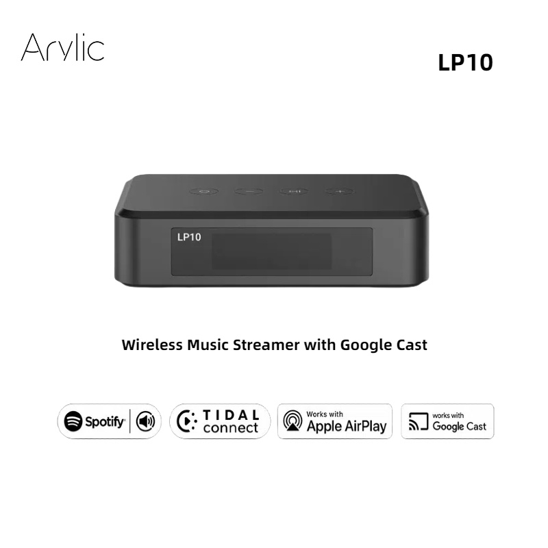 Arylic LP10 WiFi Bluetooth 5.0 - Audio Music Google avaliação e preço