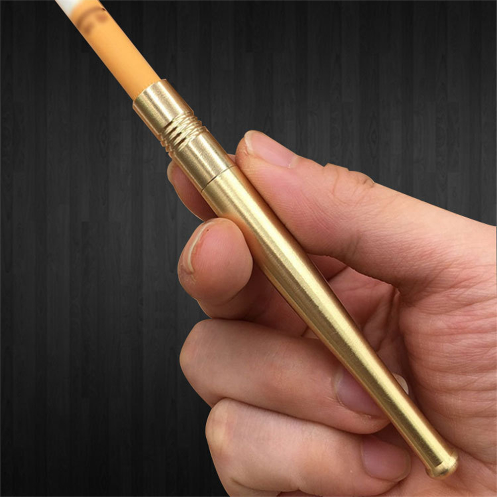 Retro Brass Cigarette Filter H - Trombone Mouthpiece avaliação e preço