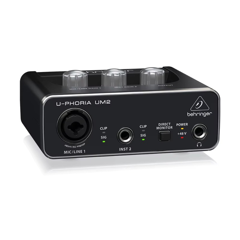 Behringer U-Phoria UM2 Sound C - Audio Music Interface avaliação e preço