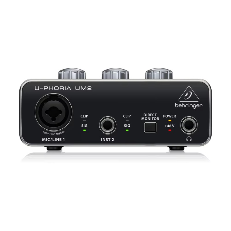 Behringer U-Phoria UM2 Sound C - Audio Music Interface avaliação e preço