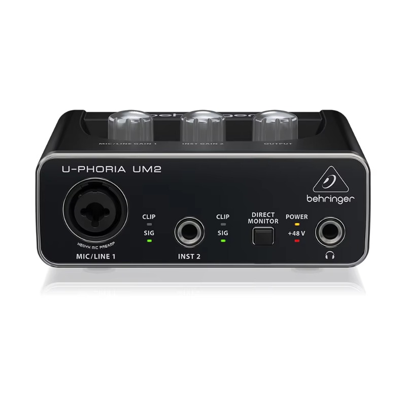 Behringer U-Phoria UM2 Sound C - Audio Music Interface avaliação e preço
