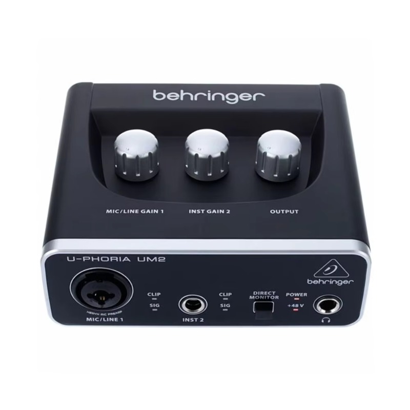Behringer U-Phoria UM2 Sound C - Audio Music Interface avaliação e preço
