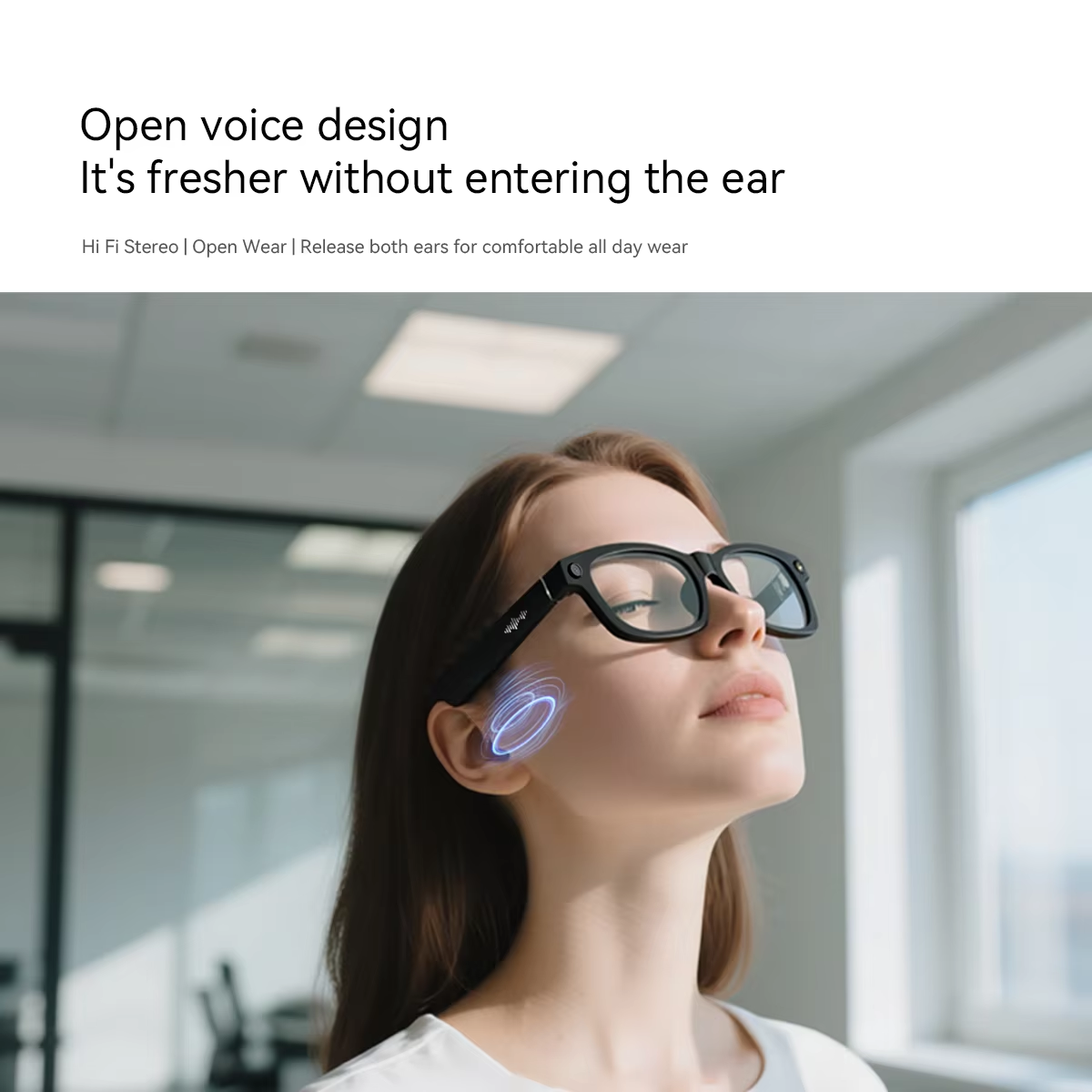 2026 New AI Smart Glasses with - Audio Music To Video avaliação e preço