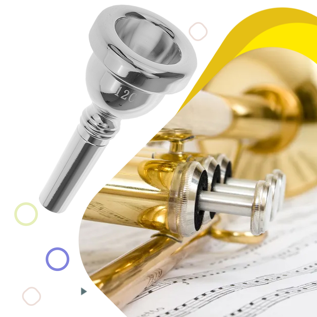 12C Alto Trombone Mouthpiece C - Trombone Mouthpiece avaliação e preço