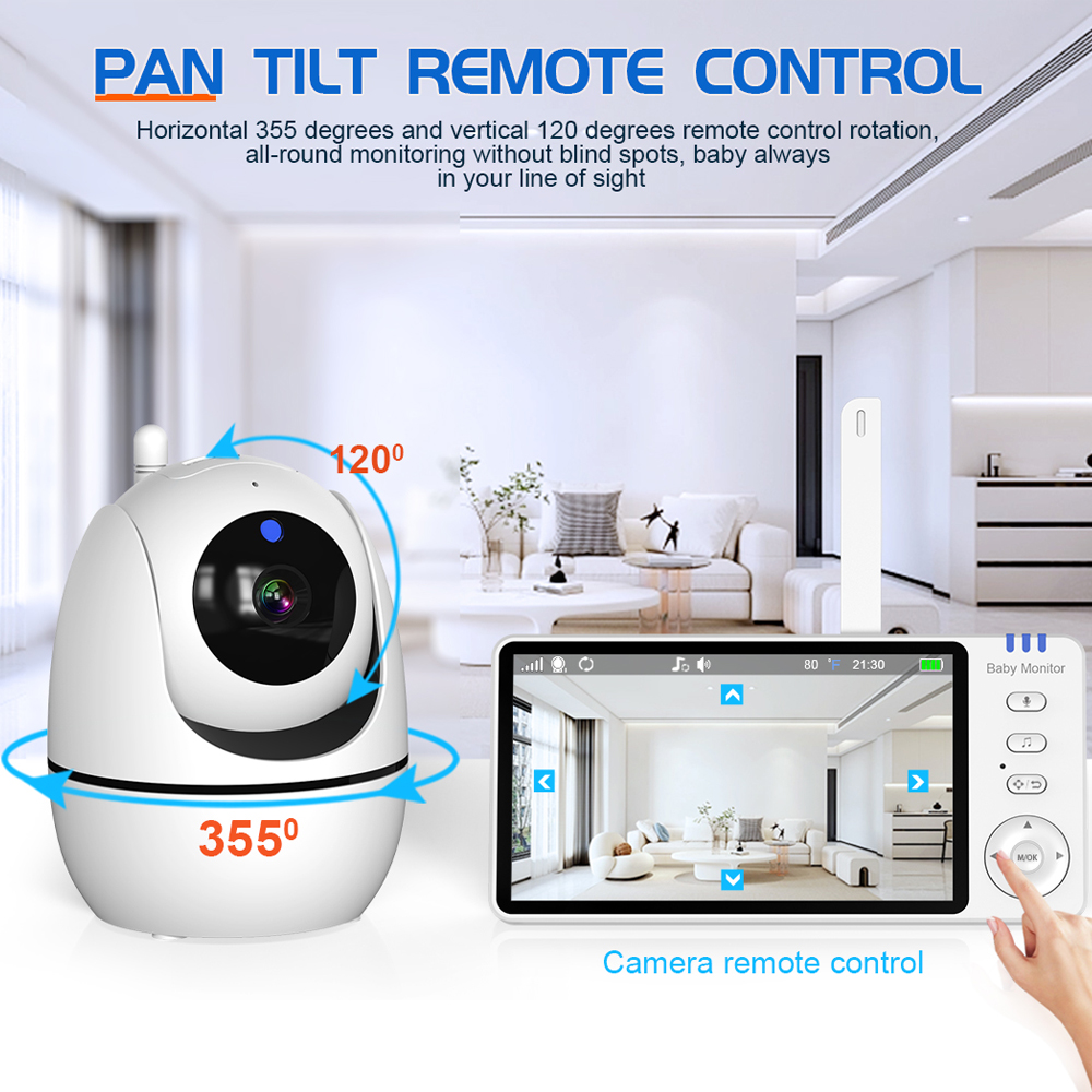 Video Baby Monitor with Cam an - Audio Music To Video avaliação e preço