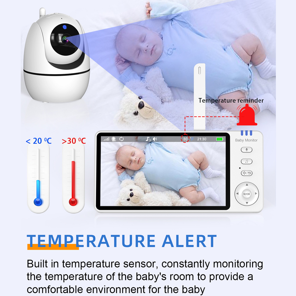 Video Baby Monitor with Cam an - Audio Music To Video avaliação e preço