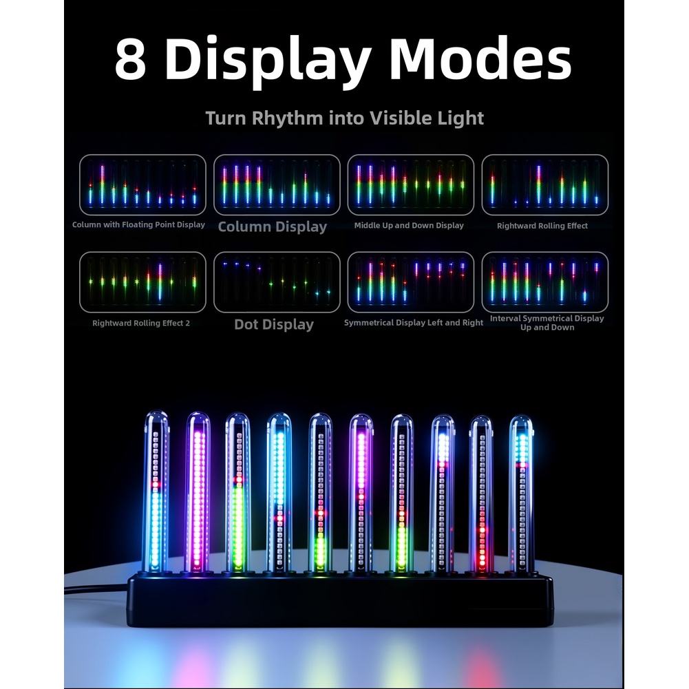 RGB LED Audio FOR SPECTRUM Sou - Audio Music Effect avaliação e preço