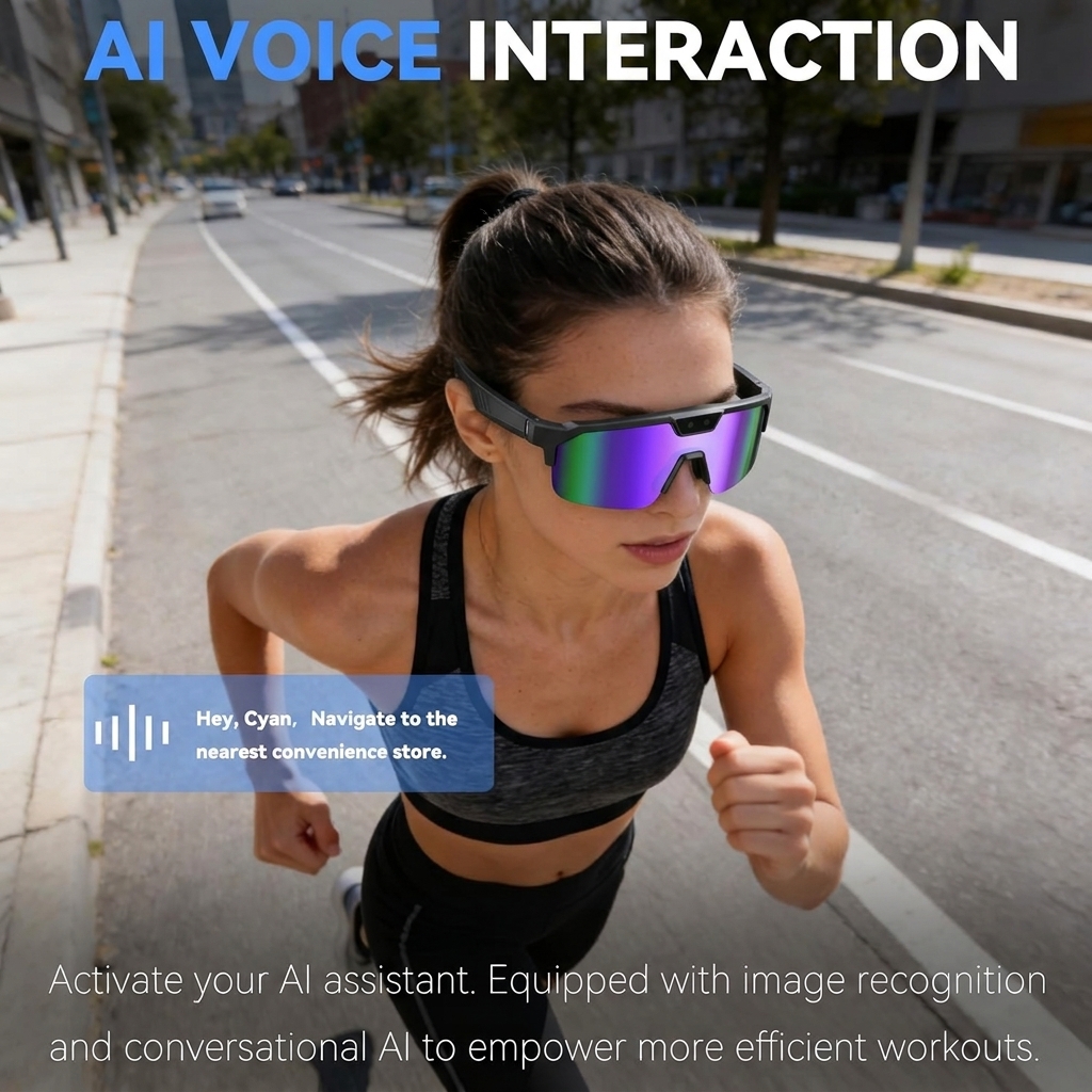 2026New AI Smart Glasses 1200P - Audio Music To Video avaliação e preço