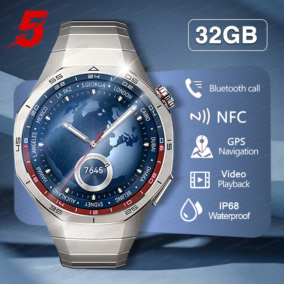2026 New Watch 5 Pro GPS Map N - Audio Music Light avaliação e preço