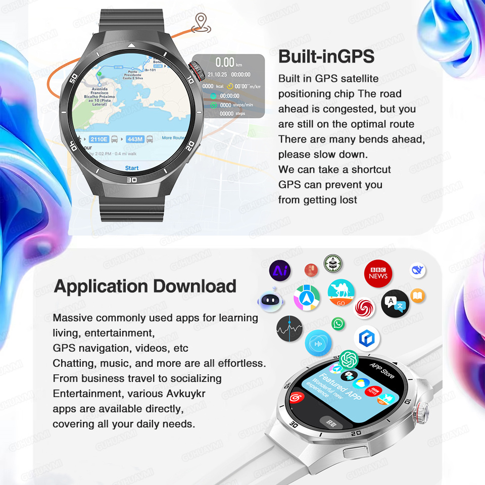 2026 New Watch 5 Pro GPS Map N - Audio Music Light avaliação e preço