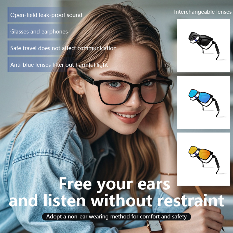 LIGE Bluetooth Smart Sunglasse - Audio Music Light avaliação e preço