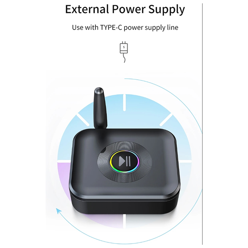 Excellent-Wireless Audio Recei - Audio Music Light avaliação e preço
