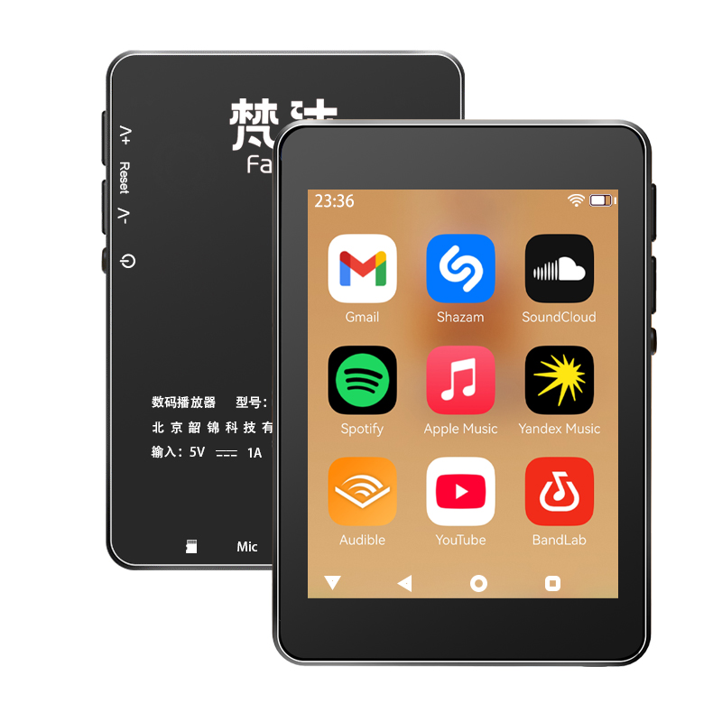 WiFi MP3 Player Andriod 10 Spo - Audio Music Mp3 Download avaliação e preço