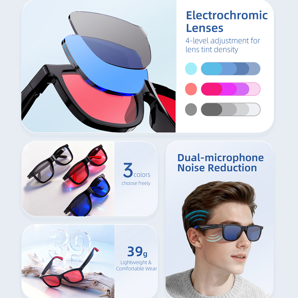 G60 Electrochromic Smart Audio - Audio Music Light avaliação e preço